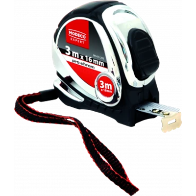 Rolling tape measure 5m x 19mm pro chrome I CLASS