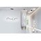 Rondo Stehleuchte 115cm 36W 3000K 4700lm LED integriert IP20 schwarz