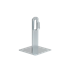 Roof holder with clamp plate 100x70x70mm