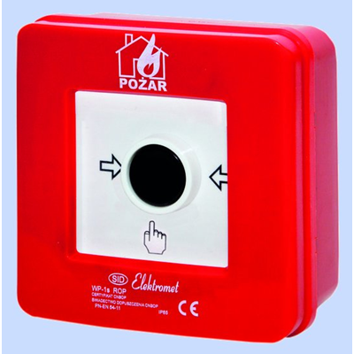 ROP B NC-NO WP-1 IP65 pulsador de alarma manual contra incendios