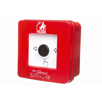 ROP B NC-NO WP-1 IP65 pulsador de alarma manual contra incendios