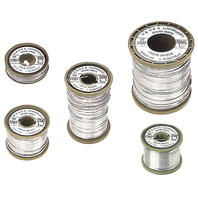 Rosin-based, low-melting soft solder 1.0 mm 100 g Sn 60%