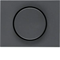 Rotary dimmer plate - Anthracite mat