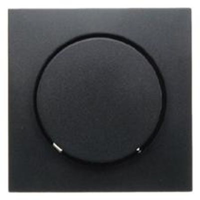 Rotary dimmer plate - Anthracite matt