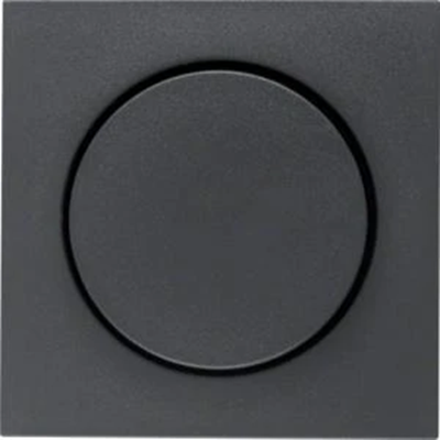 Rotary dimmer plate - Anthracite matt