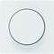 Rotary dimmer plate - White velvet