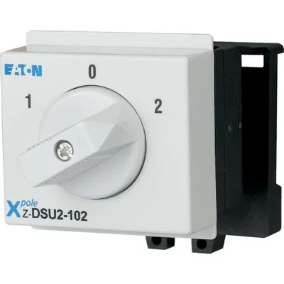 Rotary switch 2 pole changeover 1-0-2, Z-DSU2-102