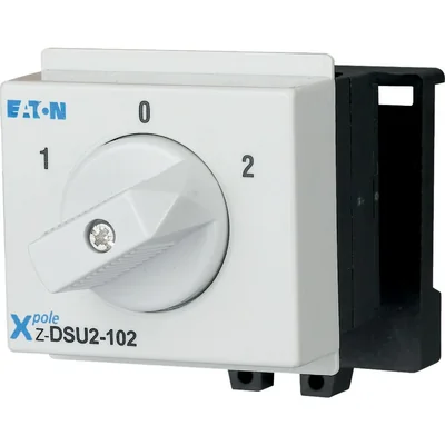 Rotary switch 2 pole changeover 1-0-2, Z-DSU2-102