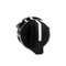 Rotary switch actuator, 2 positions, short black tongue