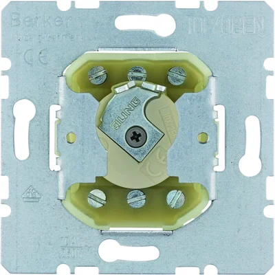 Rotary universal (stair) connector with a key for a cylinder lock