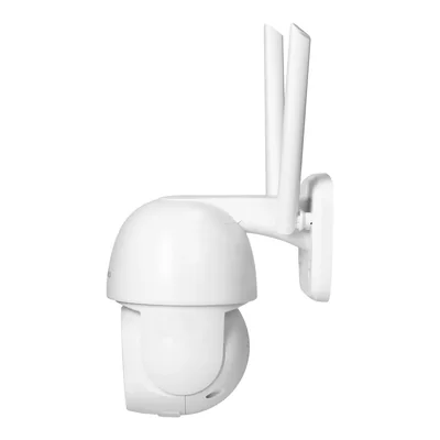 Rotating outdoor camera, 4MP, Wi-Fi, memory, motion detection, tracking function, two-way talk, night light