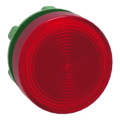 Rote LED-Wellensignalleuchte aus Kunststoff