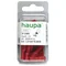 Rote vollisolierte PVC-Hülse 0,5-1/6,3x0,8