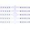Rotulador flexible (20 x 10 uds.) 1-10 (EO3)