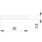 Rouleau de barre plate 5052 V2A 30X3,5 de 50 m
