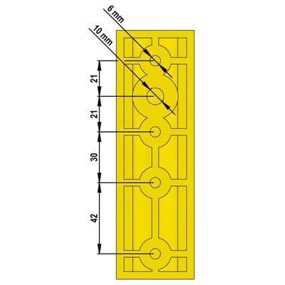 Round cable wedge clamps RKK 04