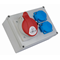 Rozdzielnica 1x32A 4p 2x230V TVM 21 2x zabezpieczenie 10A IP44