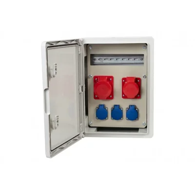 Rozdzielnica budowlana RB-300 12M 2x32A5p, 3x230V