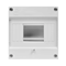 Rozdzielnica modułowa 1x6 natynkowa IP30D EP 1/4 MINI S-6 2306-10