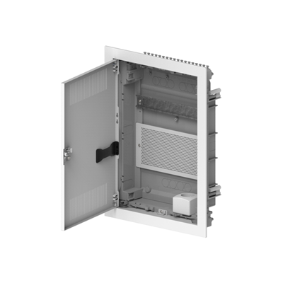 Rozdzielnica MSF RP 2x12 multimedialna drzwi metalowe IP30 biała