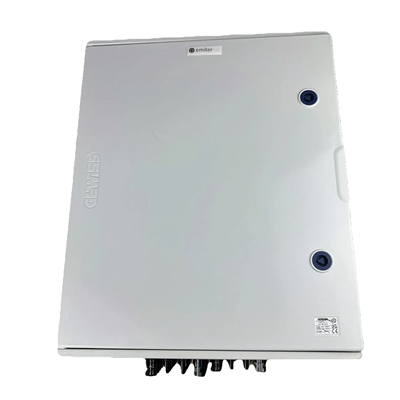 Rozdzielnica przyłączeniowa hermetyczna EMITER IP66 z ogranicznikiem przepięć DC Dehn 1000V typu 1+2 10x łańcuch PV 10x MPPT