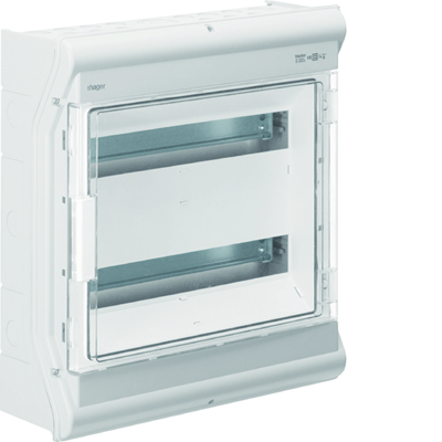 Rozdzielnica vector outdoor IP65 2x18 modułów przetłoczenia metryczne UV stabil