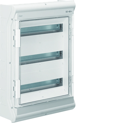 Rozdzielnica vector outdoor IP65 3x18 modułów przetłoczenia metryczne UV stabil