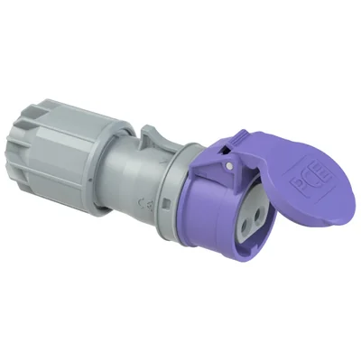 Розетка переносна IP44 16A 24V/~50-60Hz 2P IP44