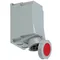 Розетка стаціонарна IP67 без сальника 125A 400V 3P+N+Z
