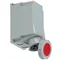 Розетка стаціонарна IP67 без сальника 125A 400V3P+Z