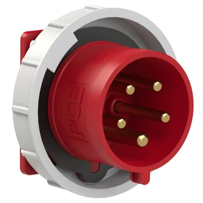 Розетка з вимикачем фіксована 400V 32A 5P IP67