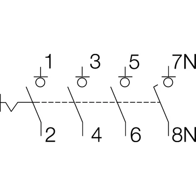 Rozłącznik kompaktowy, 63A, 4-biegunowy