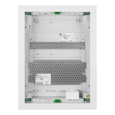 Розподільний щит MSF 2x12 мультимедійний металевий поверхневий IP 30 - білий