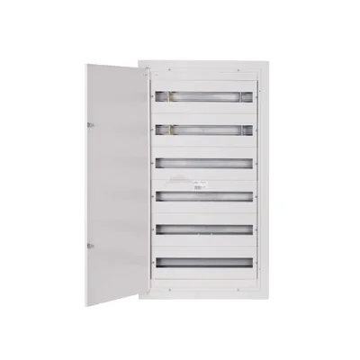 Розподільний щит RPsm 144 Z (6x24) із замком, RAL 9003