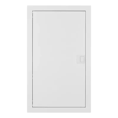 Rozvaděč MSF 3x12 PE+N s kovovými dveřmi zapuštěnou montáží IP 30 - bílý