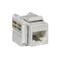 Роз'єм Keystone UTP RJ 45 cat. 5e, білий, EM/FA-682MK-8-C5E
