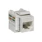Роз'єм Keystone UTP RJ 45 cat. 5e, білий, EM/FA-682MK-8-C5E