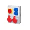 RSK-1 IP-44 switchboard Switchboards with on-off switch 40A - equipped with wiring for connecting protection devices - with sockets: 2x32A 3P+N+Z 400V~ 2x16A 2P+Z 250V~