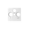 RTV-SAT-SAT socket cover white