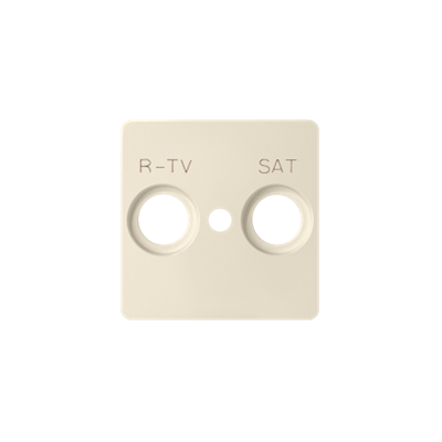 RTV-SAT socket cover beige