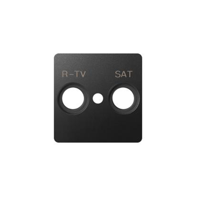 RTV-SAT socket cover graphite