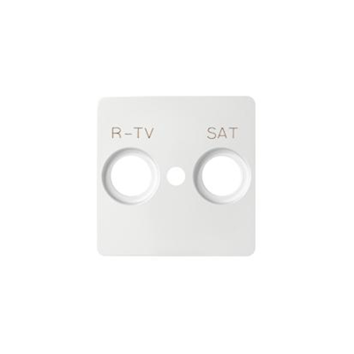 RTV-SAT socket cover white