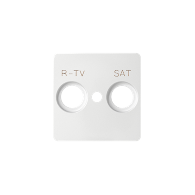 RTV-SAT socket cover white