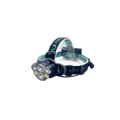 RTV0800004 Lampada frontale a LED Ultra T6 2x 10W + XP-E 2x 3W 500lm 2x 18650 1200mAh Li-Ion Luce eterna