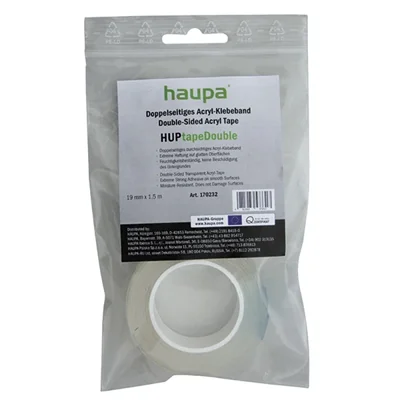 Ruban adhésif double face acrylique HUPtapeDouble 19