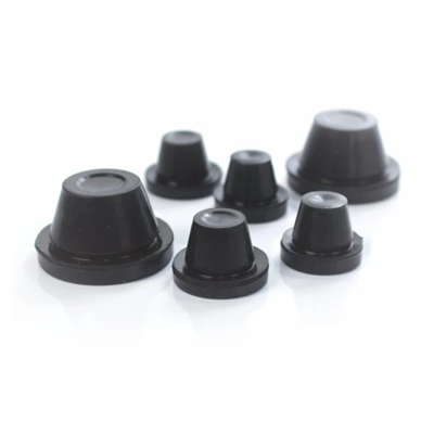 Rubber gland with a diameter of 24mm black 10 pcs.