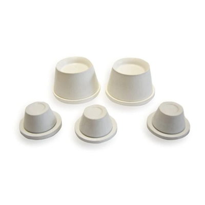 Rubber gland with a diameter of 31mm, white, 10 pcs.