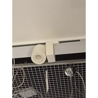 RULLO BIANCO MOBILE TRACK Рефлектор для рейок GU10 max.60W білий