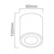 RULLO NERO TRACK track luminaire GU10 IP20 black