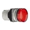 Runde rote LED-Signalleuchte